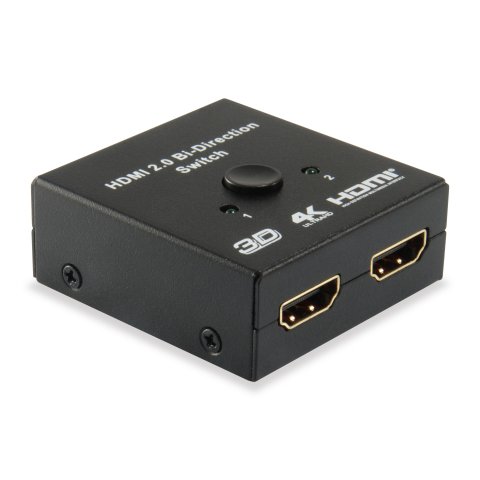 Switch Selector Hdmi Bidirecional Equip 2 Entradas 1 Salida   1 Entrada 2 Salidas
