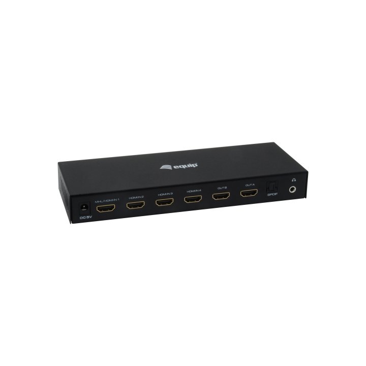 Video Matrix Selector Hdmi 4k Equip 4 Entradas 2 Salidas 33271903