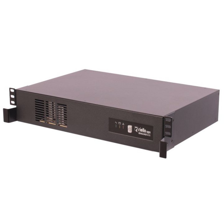 Sai Riello I-dialog Rack 60 - 600va   360 W Offline 3 X Shucko + 2 Iec