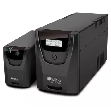 Sai Riello Net Power - Npw 600 Va 360w - 10` Line Interactive 2 X Shucko