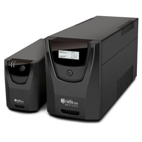 Sai Riello Net Power - Npw 600 Va   360w - 10` Line Interactive 2 X Shucko