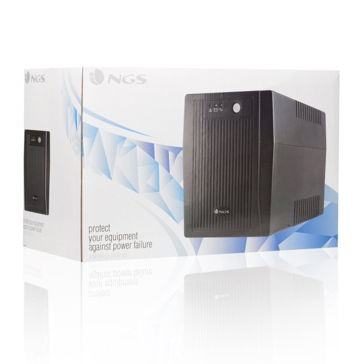 Sai Ngs Fortress2000 V2 Off Line Ups 1500va 900w Avr Shucko Plugx4