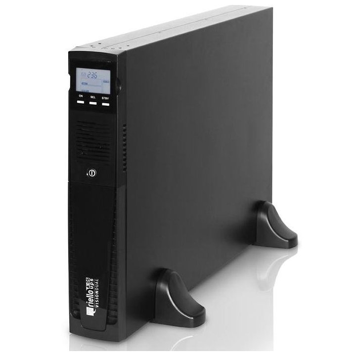 Sai Riello Vision Dual T. rack 3000 Va-10` Line Interactive 8 X Iec 320 + 1 X C19