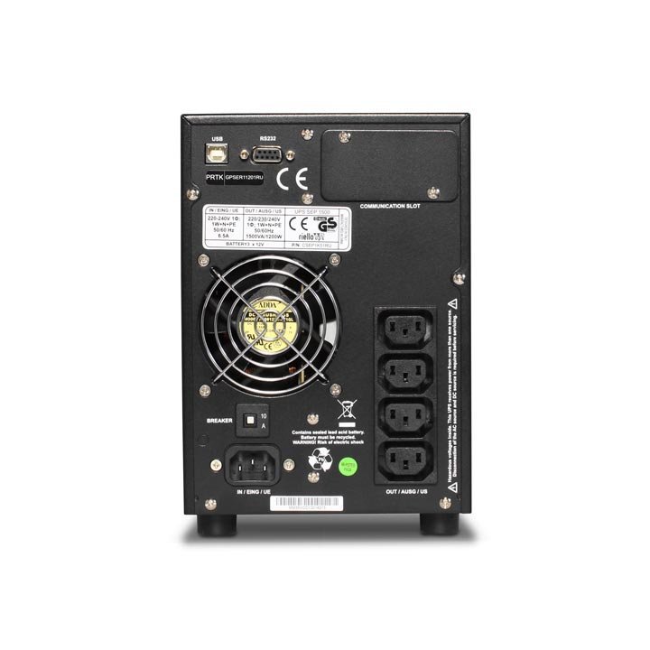 Sai Riello Sentinel Pro Sep 1500 A5 - 1500va - 1350w Online 4 X Iec 320