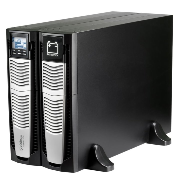Sai Riello Ups Sentinel Dual High Power 6000va - 6000w 8 X Iec 320 Rs-232 Usb Montaje Rack 3u   Externo