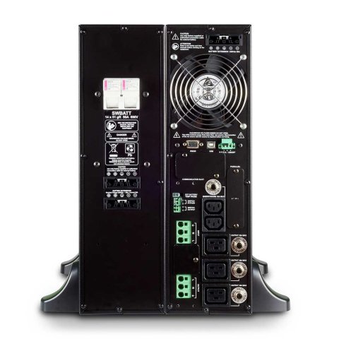 Sai Riello Ups Sentinel Dual High Power 6000va - 6000w 8 X Iec 320 Rs-232 Usb Montaje Rack 3u   Externo