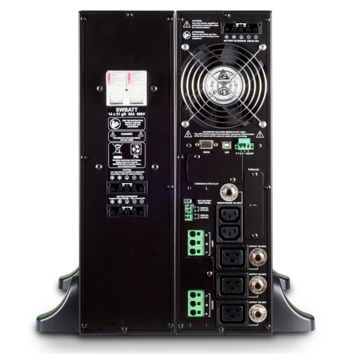 Sai Riello Ups Sentinel Dual High Power 10000va - 10000w 2 Iec 320 C13 + 3 Iec 320 C20 Usb Montaje Rack 3u   Externo