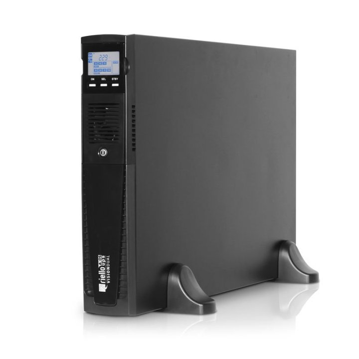 Sai Riello Vision Dual T. rack 1100 Va-12` Line Interactive 8x Iec 320