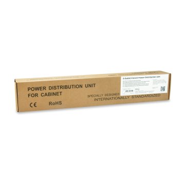 Regleta Alimentacion Aluminio Rack 19" 1u 8 Tomas Tipo Shucko Euro Cable 1.8m 2
