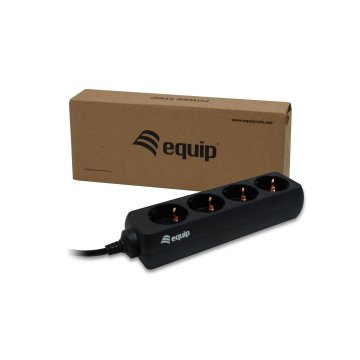 Regleta Alimentacion Equip 4 Tomas Shucko Toma Iec Cable 1,1mt 2