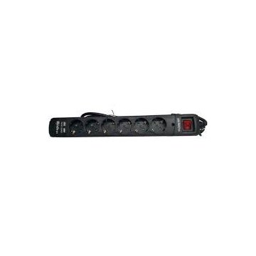 Regleta De Proteccion Riello Thunder 6 Shukos + 2 Usb Con...
