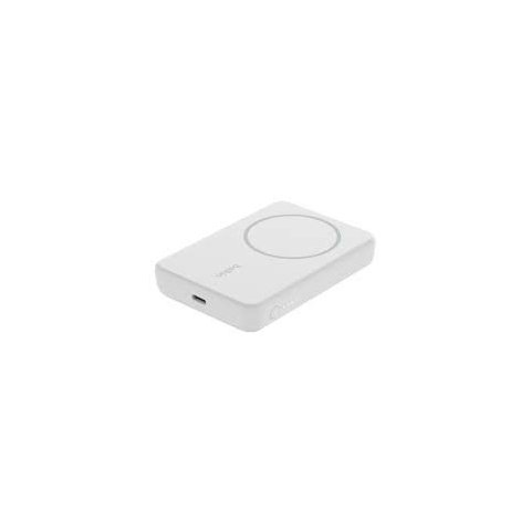 Powerbank Belkin Bpd004btwh Boost Charge 5k Wireless Magnetica 1 Usb-c 10w Blanco