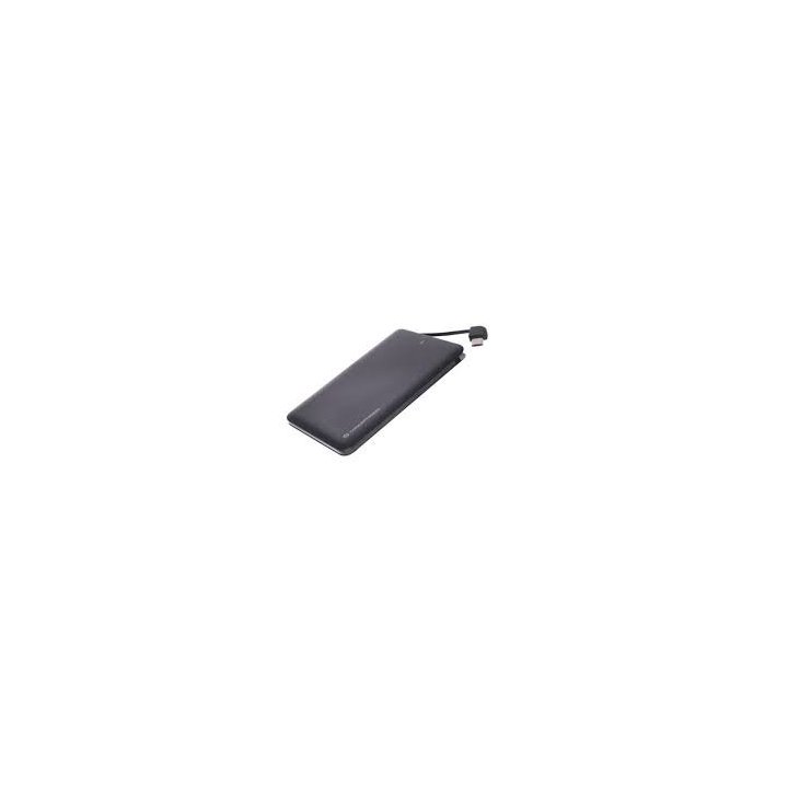 Kit 5 Unidades Powerbank Nortess 4.000mah Dual Conector Microusb / Iphone Color Negro