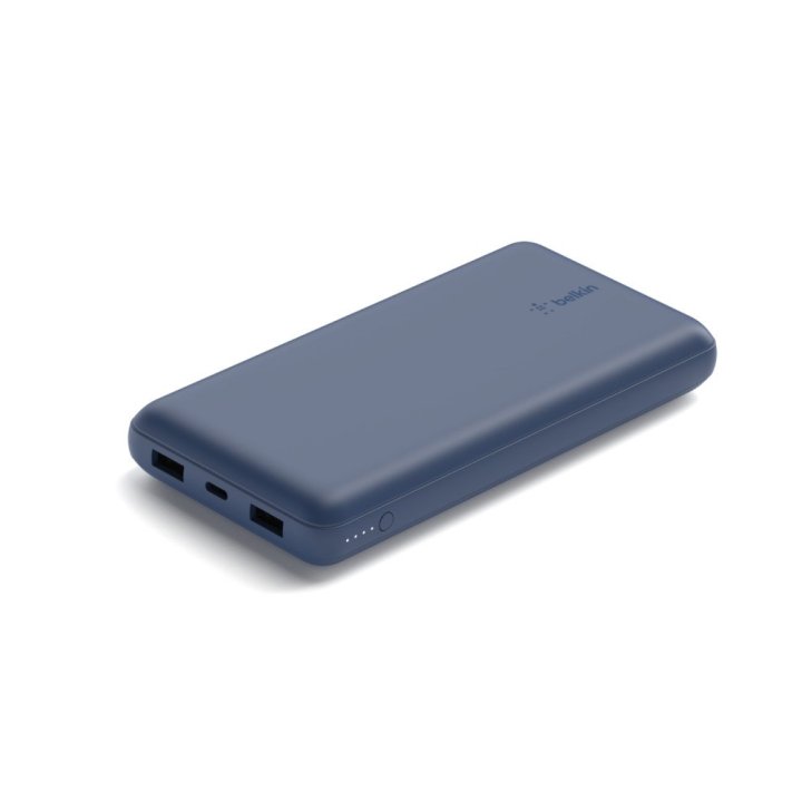 Powerbank Belkin Bpb012btbl Boost Charge 20k 2 Usb-a 1 Usb-c 15w Azul