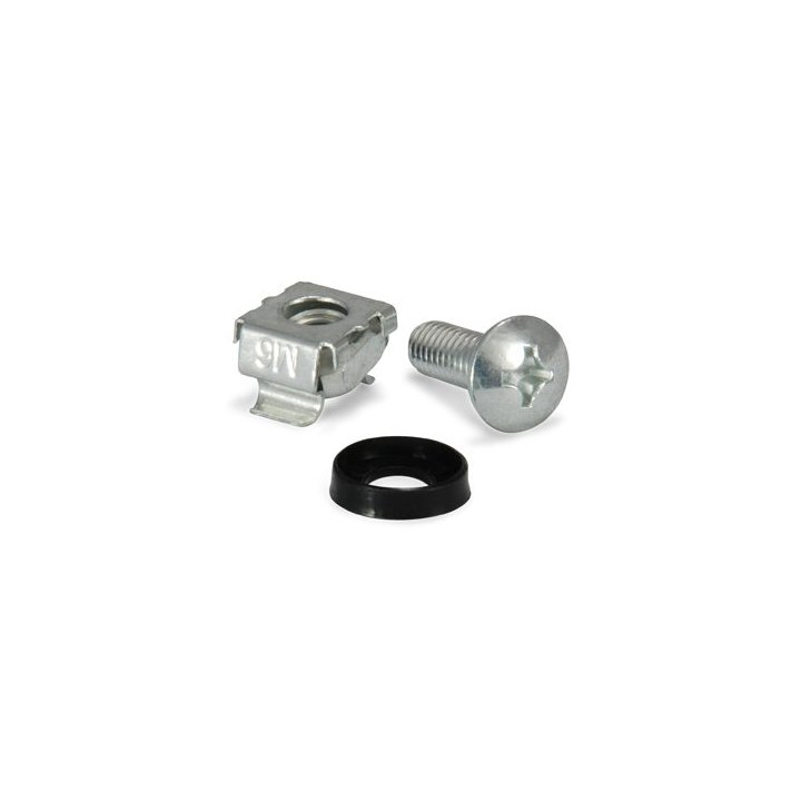 Kit Tornilleria M6 Para Armario Rack 19" 4 Uds