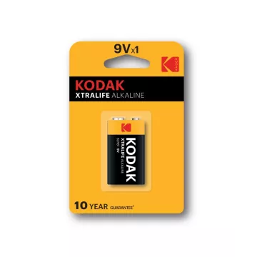 Pila Kodak Alcalina Xtralife 9v Lr61 Blister*1 (ecotasas Incluidas)