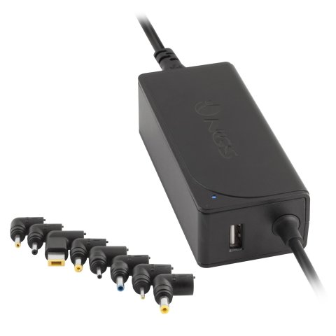 Cargador Universal De Portatil Ngs W-70 Automatico 70w 9 Tips
