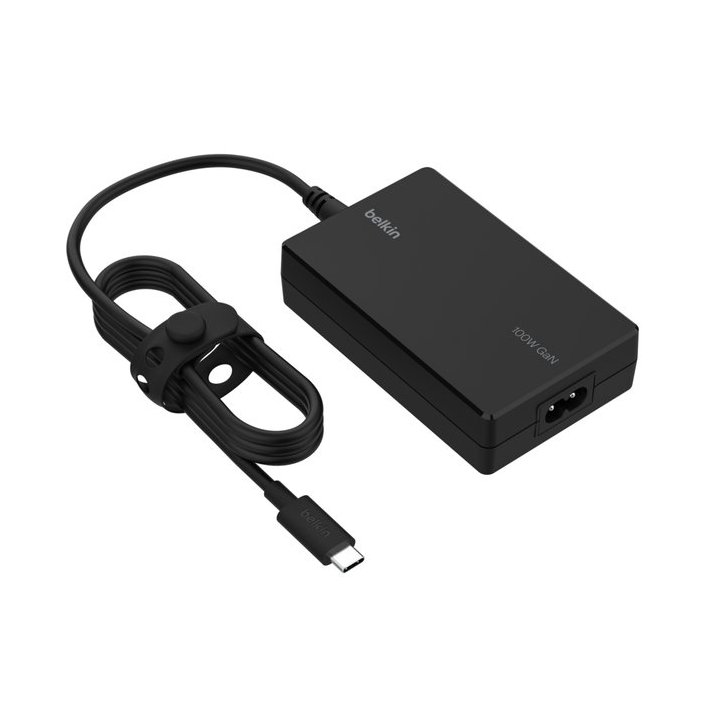Cargador Universal De Portatil Belkin Inc016glbk Usb-c Gan 100w Pd Cable 2.5m