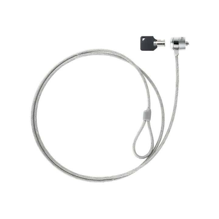 Cable De Seguridad Portatiles monitores televisiones Tooq Tqclk0025 Con Llave 1.5 M Sistema Kensington