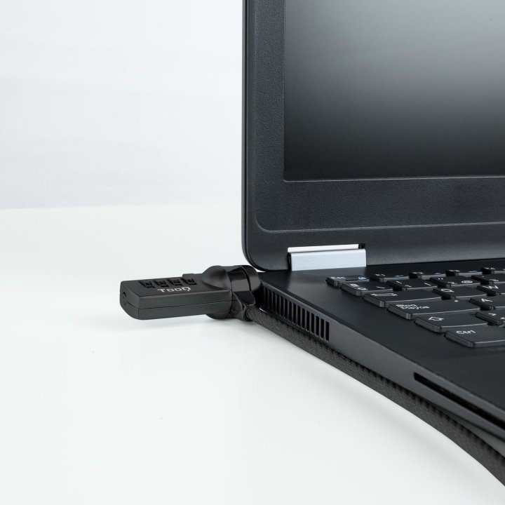 Cable De Seguridad Portatiles monitores televisiones Tooq Tqclk0015-g Con Combinación 4 Digitos 1.5 M Sistema Kensington