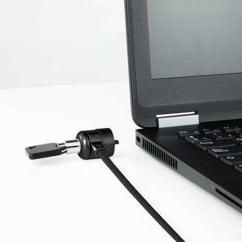 Cable De Seguridad Portatiles monitores televisiones Tooq Tqclk0025-g Con Llave 1.5 M Sistema Kensington