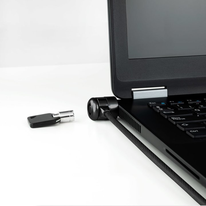 Cable De Seguridad Portatiles monitores televisiones Tooq Tqclk0025-g Con Llave 1.5 M Sistema Kensington