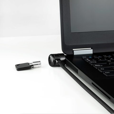 Cable De Seguridad Portatiles monitores televisiones Tooq Tqclk0025-g Con Llave 1.5 M Sistema Kensington