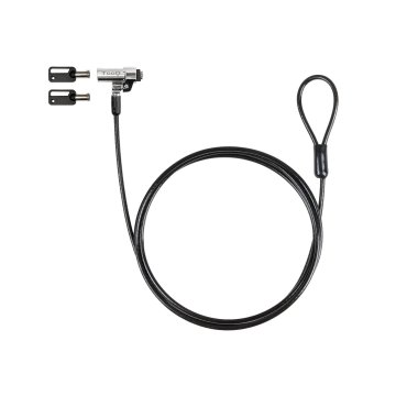 Cable Deseguridad Portatiles  monitores televisores Tooq Tqclkc0045-g Sistema Nano Con Llave