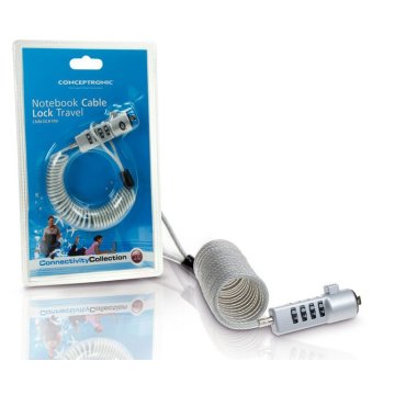 Cable De Seguridad Conceptronic Por Combinacion 1.9m C05-014 2