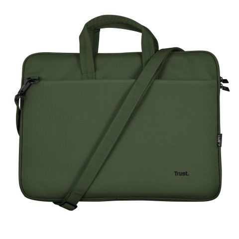 Pack Maletin Y Mouse Trust Bologna 24989 Verde Para Portatiles Hasta 16" Mouse Wireless Yvi+