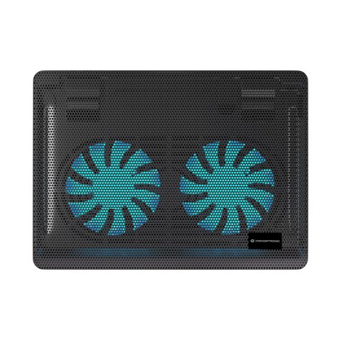 Base De Refrigeracion Para Portatiles Conceptronic 2 Ventiladores 125mm Hasta 15.6"