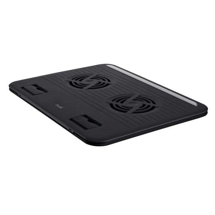 Soporte Universal Trust Cyclone Para Portatiles Con 2 Ventiladores Hasta 16" 17866