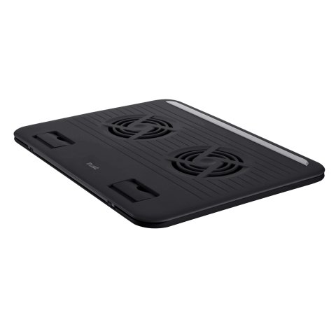 Soporte Universal Trust Cyclone Para Portatiles Con 2 Ventiladores Hasta 16" 17866