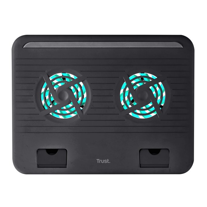 Soporte Universal Trust Cyclone Para Portatiles Con 2 Ventiladores Hasta 16" 17866