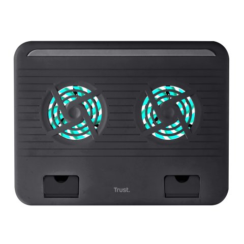 Soporte Universal Trust Cyclone Para Portatiles Con 2 Ventiladores Hasta 16" 17866
