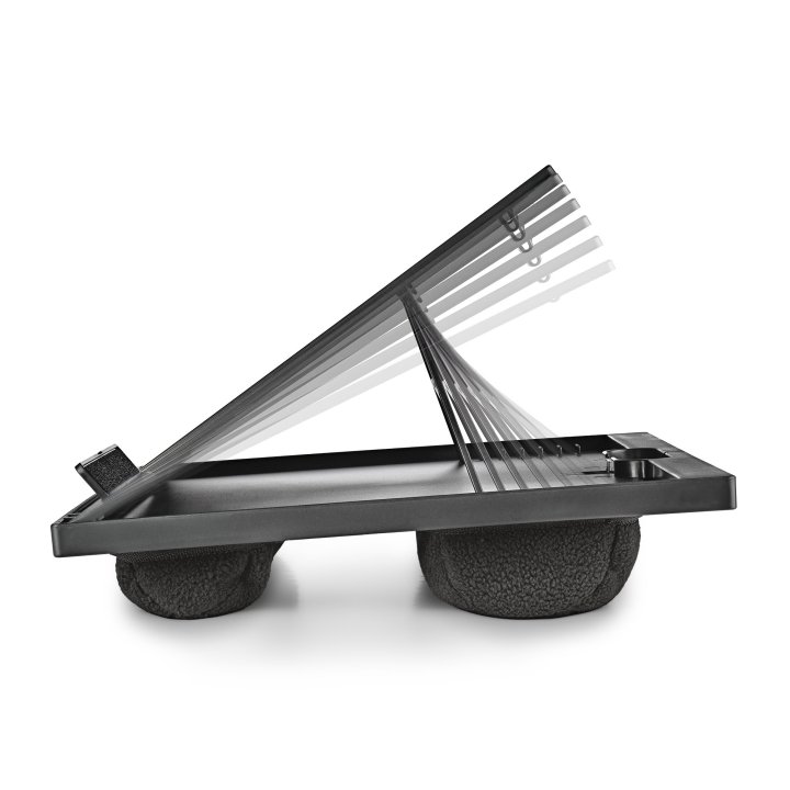 Soporte Ngs Lapnest Para Portátiles De Hasta 15,6" Con Base Acolchada