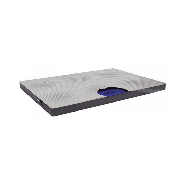 Base Refrigeradora Approx Para Portatiles De Hasta 15.4" 2 Ventiladores Y 3 Leds Color Blanco - Oferta_moving