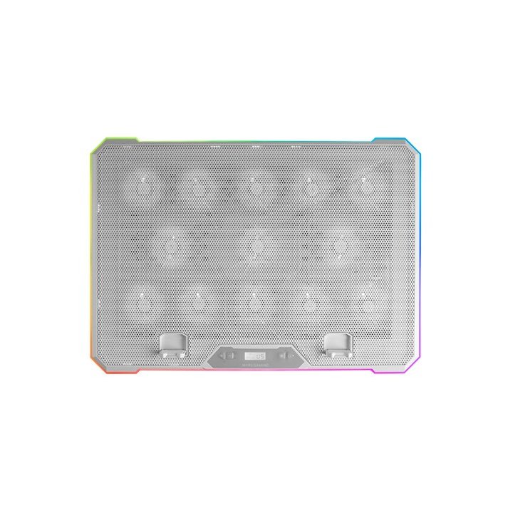 Base De Refrigeracion Para Portatiles Mars Gaming Mnbc13w Con Soporte De Movil tablet 13xfans Black