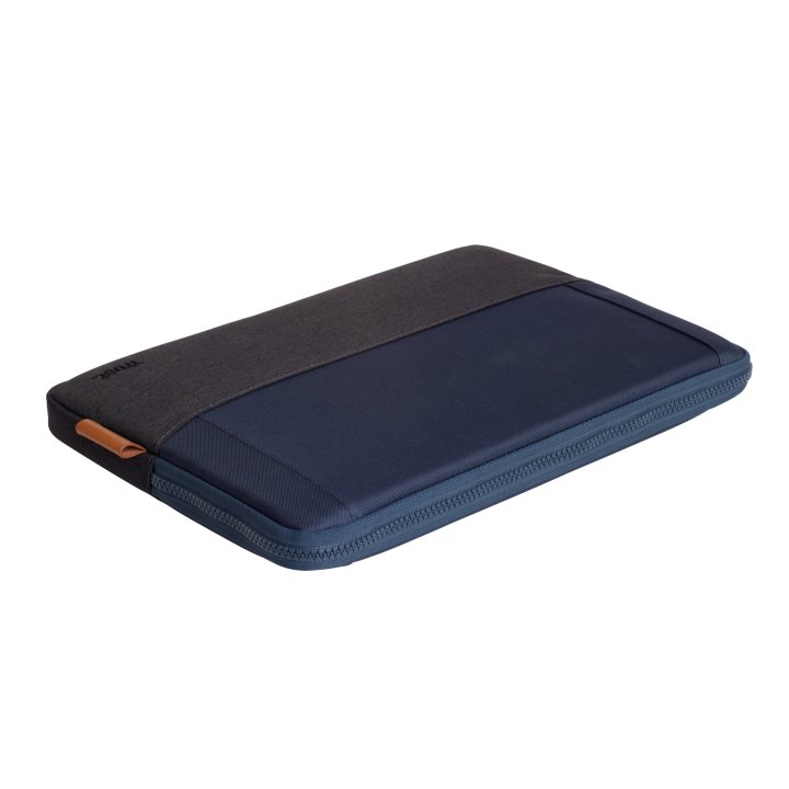 Funda Universal Trust Lisboa 25123 Soft Sleeve Color Negro azul - Para Tablets portatiles Hasta 13.3"