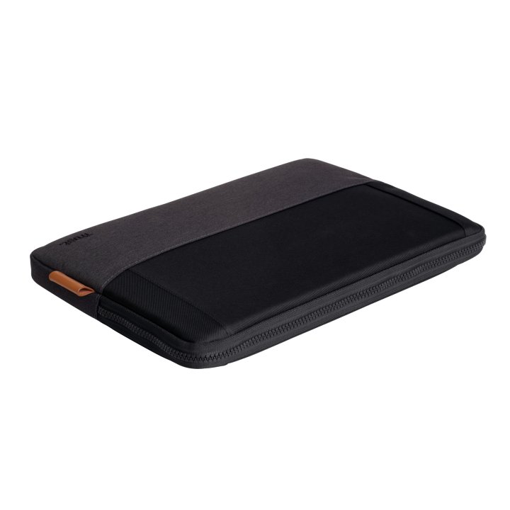 Funda Universal Trust Lisboa 25350 Soft Sleeve Color Negro - Para Tablets portatiles Hasta 13.3"