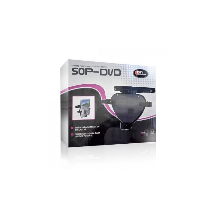 Soporte Tablet 10" Adaptable Reposa Cabezas Para Coche Color Negro