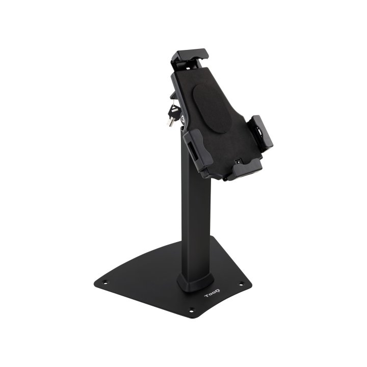 Soporte De Sobremesa Para Tablet Tooq Tqtds0811 De 7.9" A 10.5" Con Sistema Antirrobo Color Negro