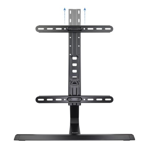 Soporte De Mesa Aluminio Tooq Db3265f-b Para Pantallas 32-65 Negro