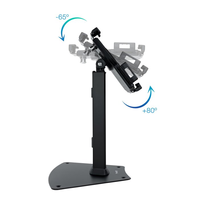 Soporte De Sobremesa Para Tablet Tooq Tqtds0811 De 7.9" A 10.5" Con Sistema Antirrobo Color Negro