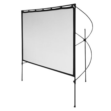 Pantalla Mural Portatil Approx 77" 183x102 Cm Marco Plegable Proyeccion De Doble Cara Bolsa De Transporte 2