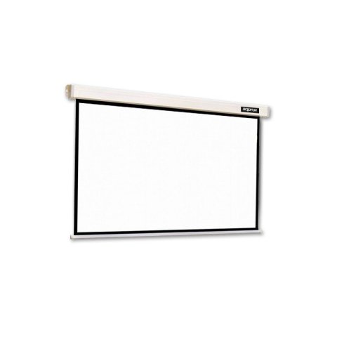 Pantalla Panoramica Mural Electrica Approx (92") 203x114cm Proyector Techo pared - Con Mando A Distancia - Tela Blanco Mate Y