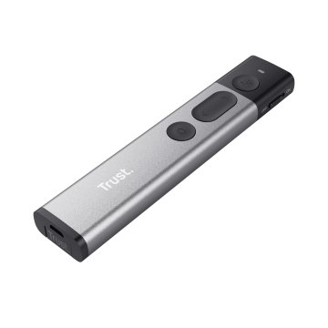 Presentador Inalambrico Trust Wireless - Laser Class 2 Color Rojo - Micro Receptor Inalambrico Color Del Mando Gris 23333 2