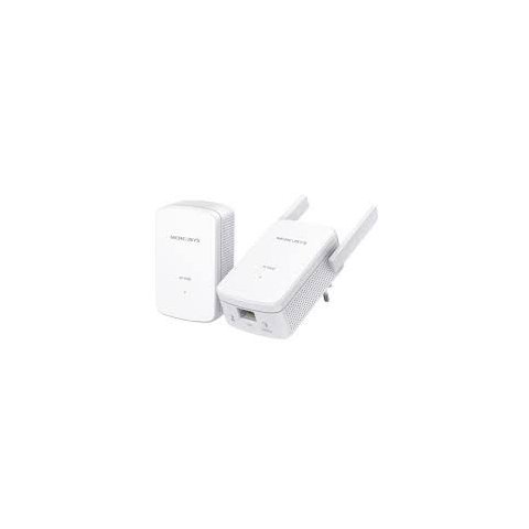 Homeplug Wifi Mercusys Mp510 Kit Wifi N 300mbps Con Puerto Ethernet Gigabit Kit Compuesto Por Emisor Y Receptor Con Wifi + La