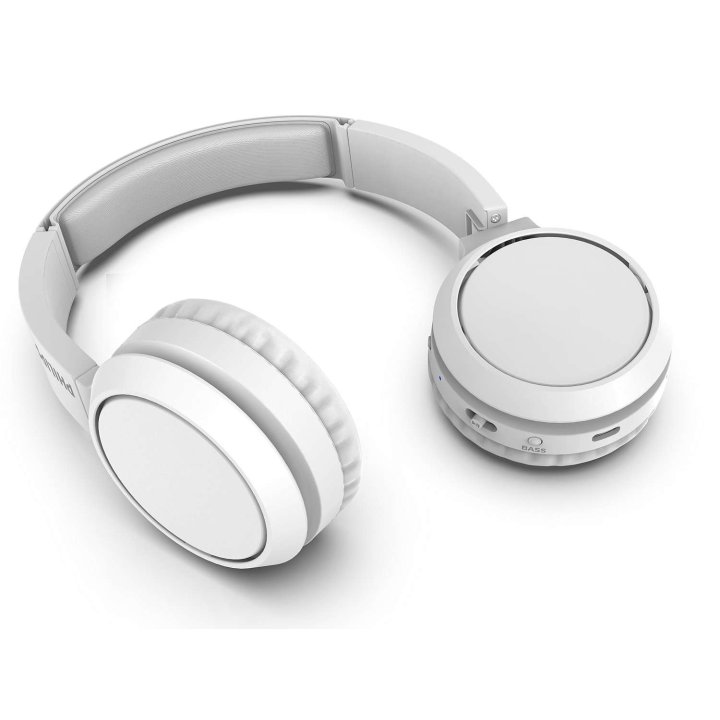 Headset Bluetooth Philips Tah4205wt 00 Bt 5.0 Drivers 32mm Micro Integrado Color Blanco