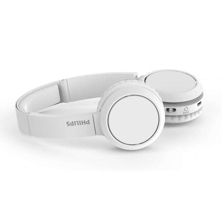 Headset Bluetooth Philips Tah4205wt 00 Bt 5.0 Drivers 32mm Micro Integrado Color Blanco